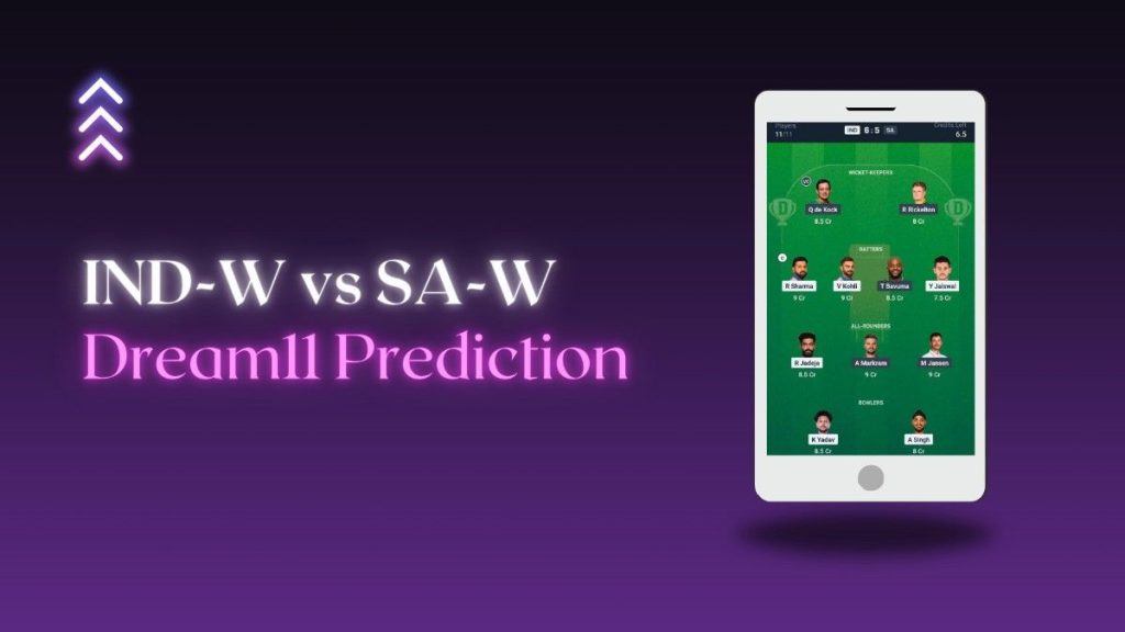 IND-W vs SA-W Dream 11 Prediction